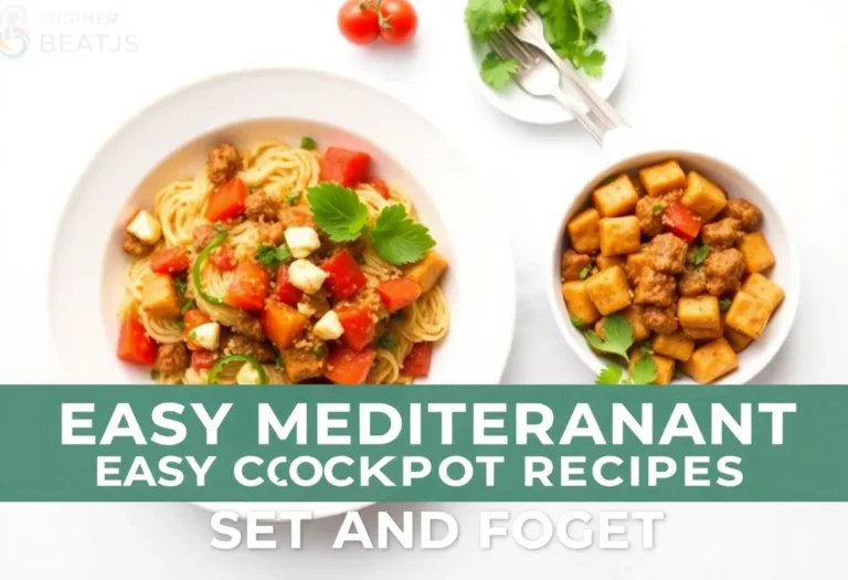 Easy Mediterranean Crockpot Recipes to Set and Forget