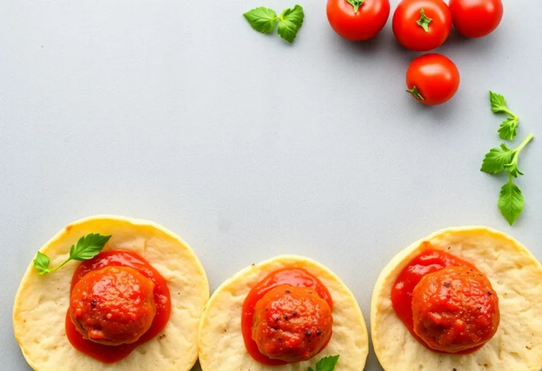 Classic Italian Meatball Appetizers