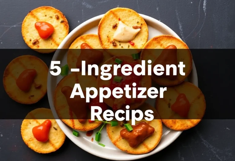 5-Ingredient Appetizer Recipes That’ll Make You Look Like a Pro