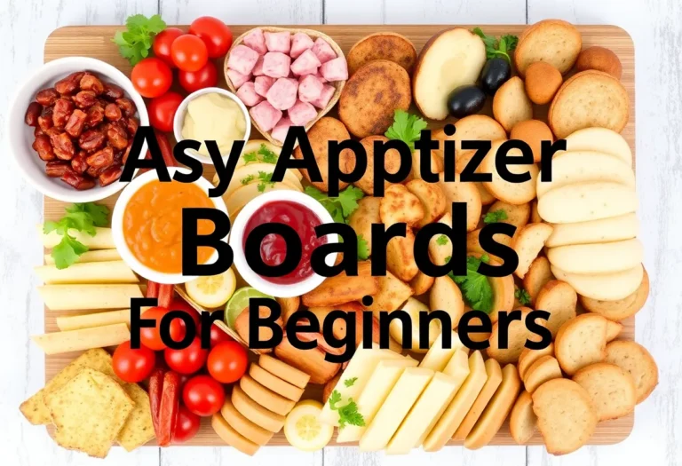 Easy Appetizer Boards for Beginners