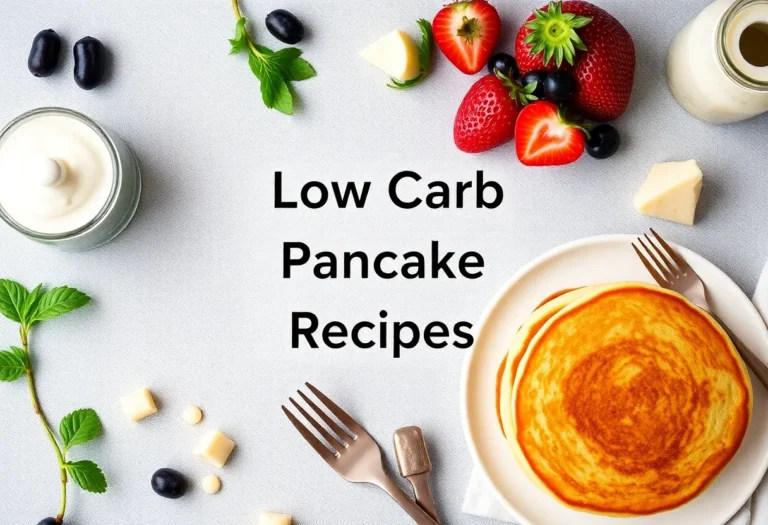 Low-Carb Pancakes: Fluffy, Guilt-Free, and Actually Good