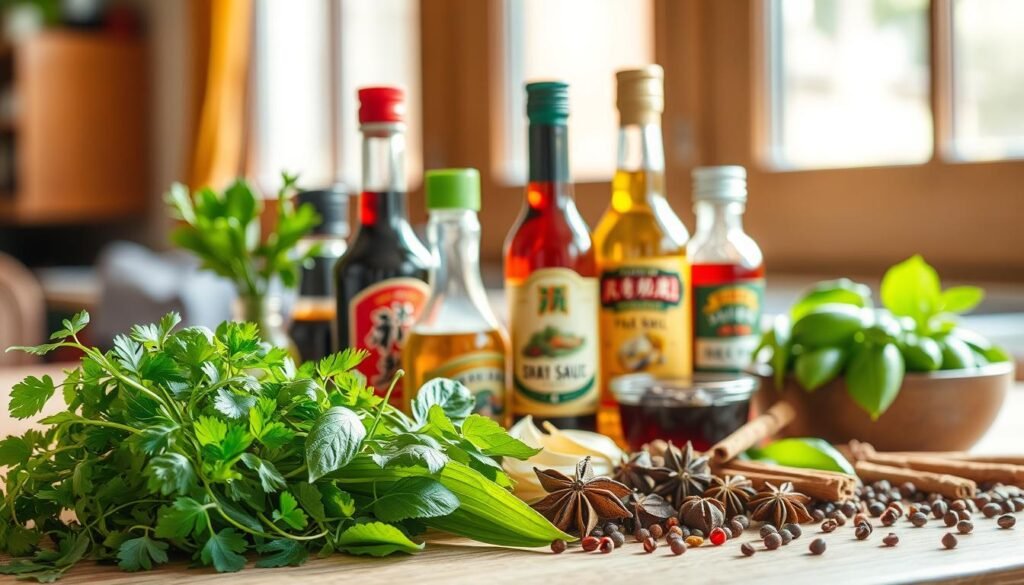 Asian Cuisine Ingredients