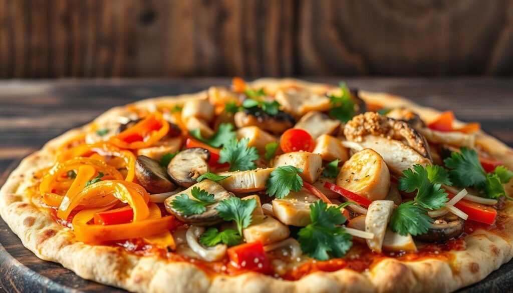 Asian Fusion Pizza Toppings