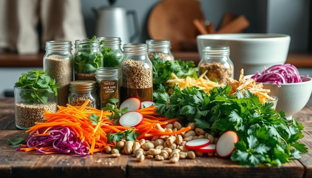 Asian Pantry Ingredients for Salads