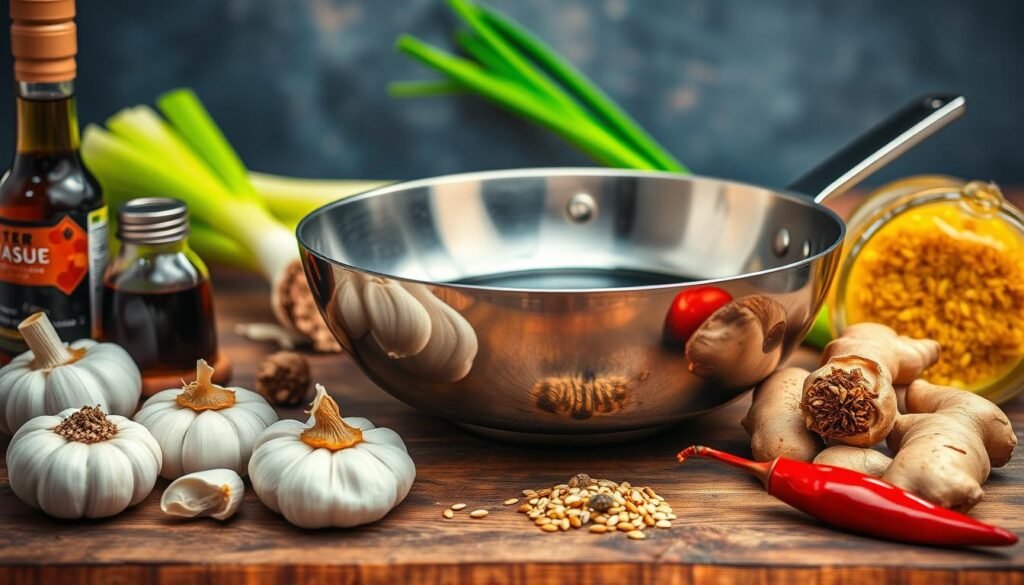 Asian-inspired cuisine stir fry sauce ingredients