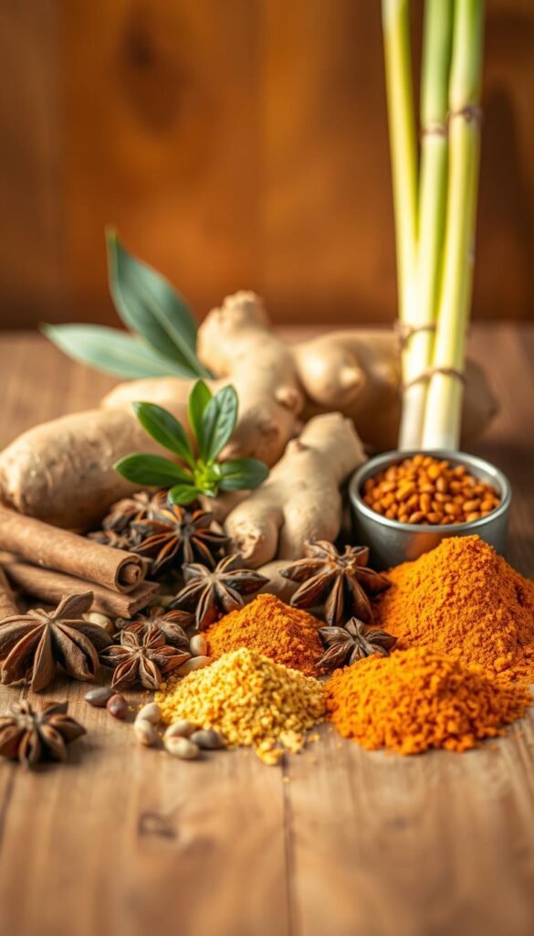 Asian spices for sweet potato recipes