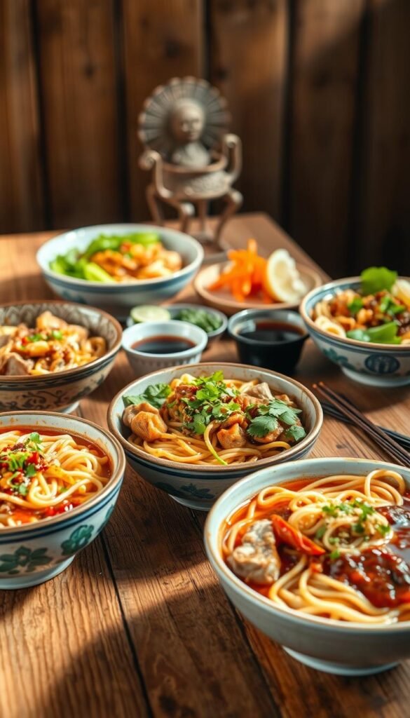 Delicious Asian Noodle Bowls