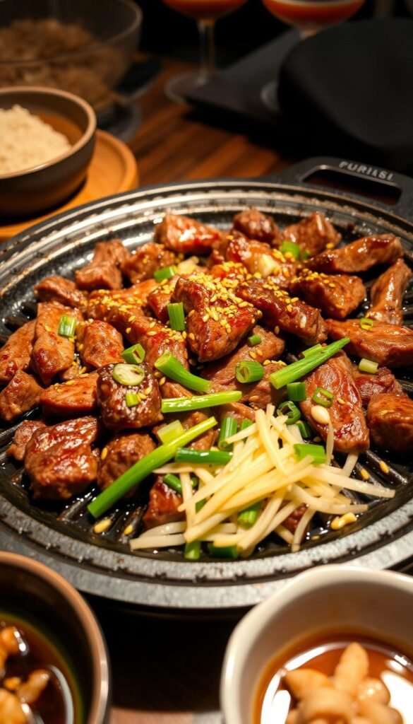 Delicious bulgogi Korean BBQ dish