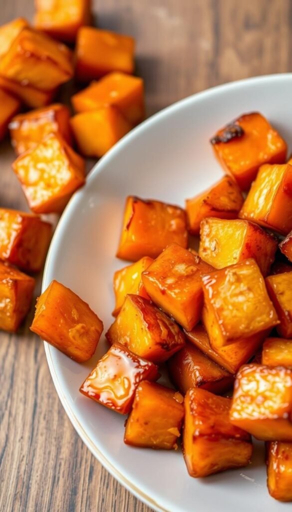 Korean-Style Sweet Potato Chunks