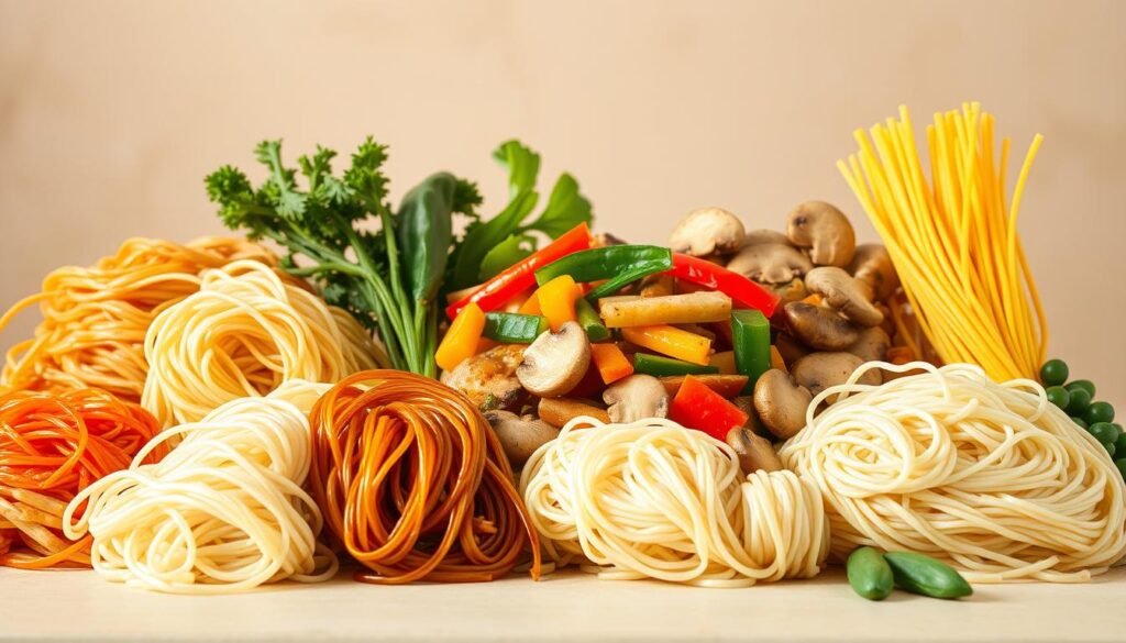 Noodle Stir Fry Varieties