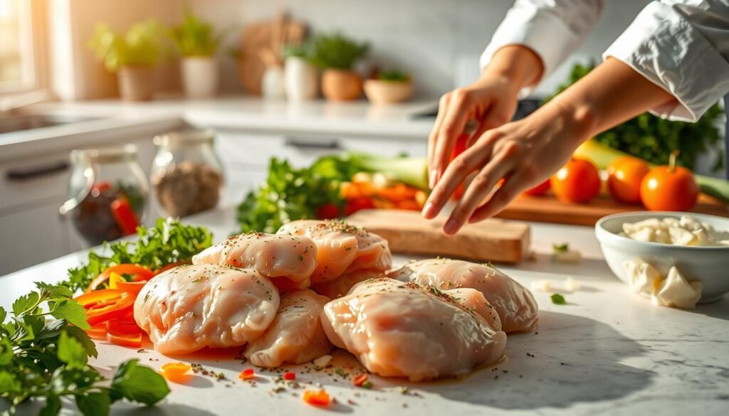 Nutritious Asian Chicken Entrées Preparation