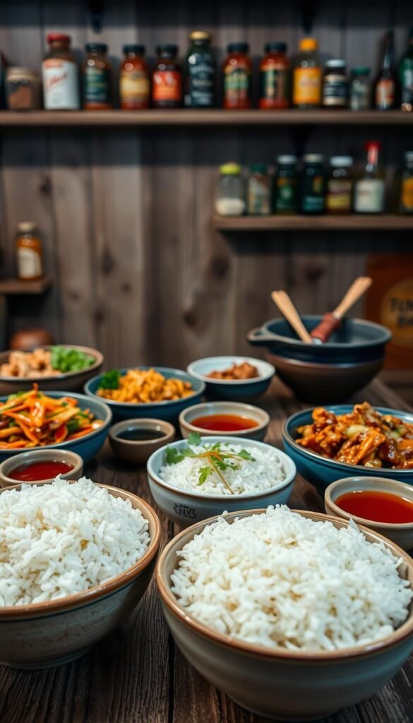 Rice dishes and noodle bowls Rice dishes and noodle bowls