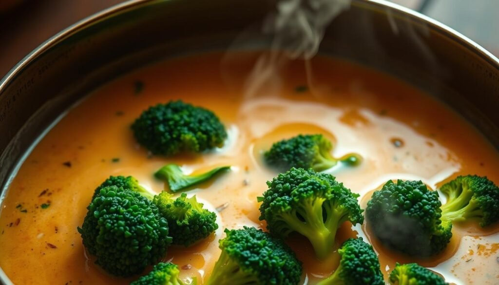 Thai broccoli curries with coconut milk