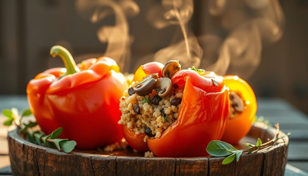 Vegetarian Stuffed Peppers