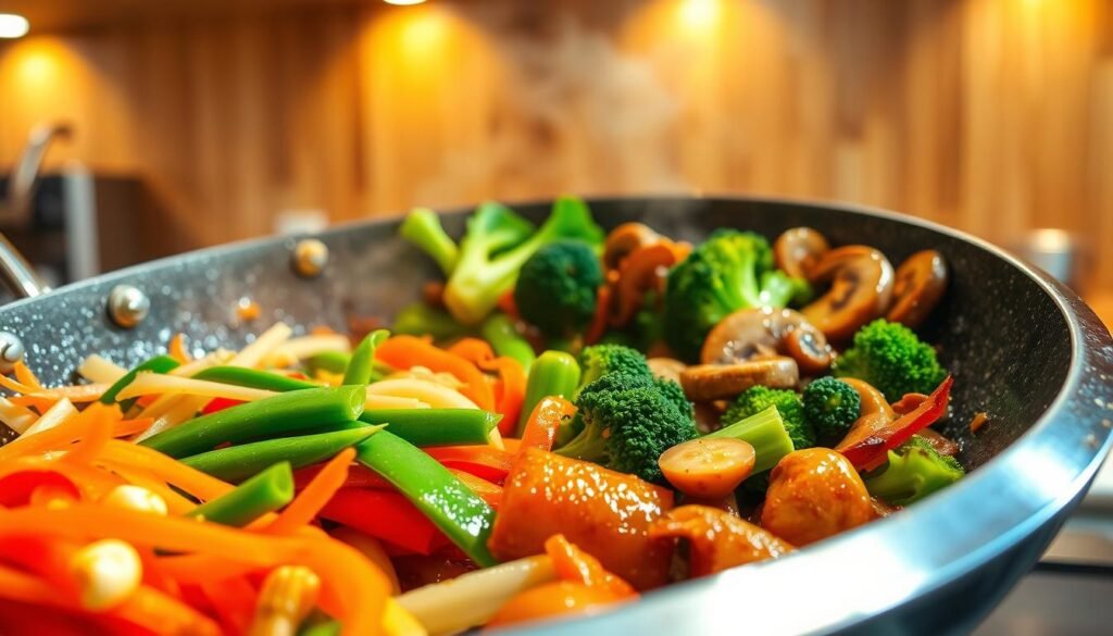 Vibrant Asian Veggie Stir Fries