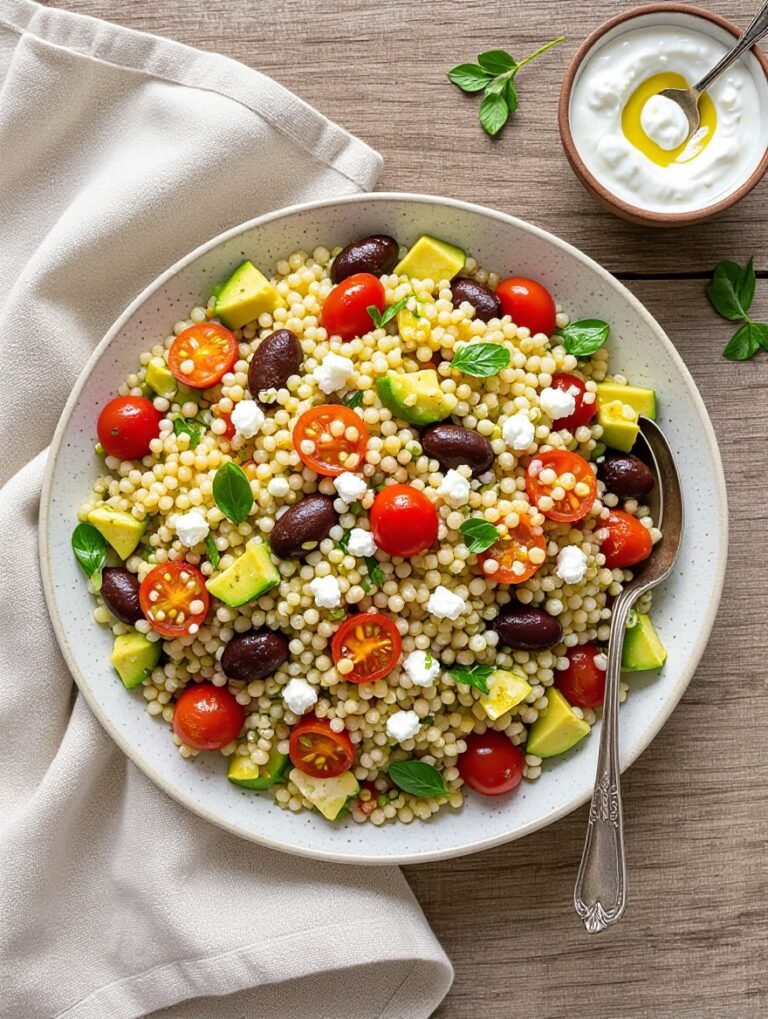 Mediterranean Couscous Salad for Your Next BBQ