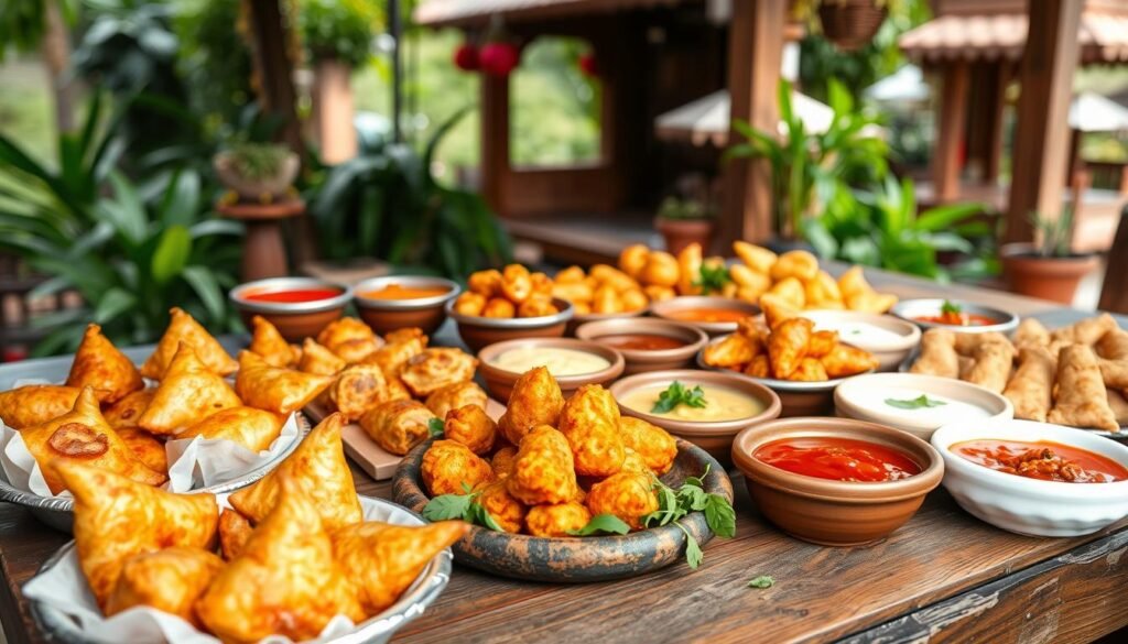 Indian appetizers and vegetarian snacks Indian appetizers and vegetarian snacks