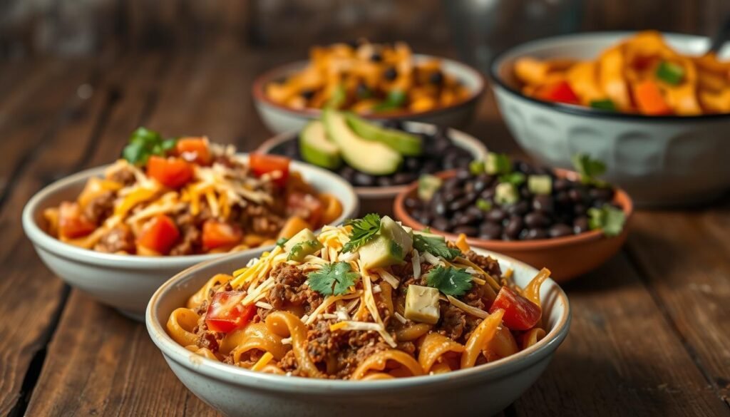 Taco Pasta Variations