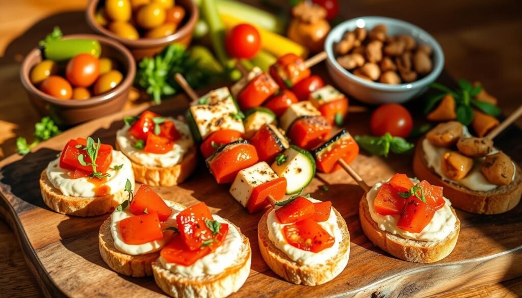 Vegetarian Appetizer Plating Techniques