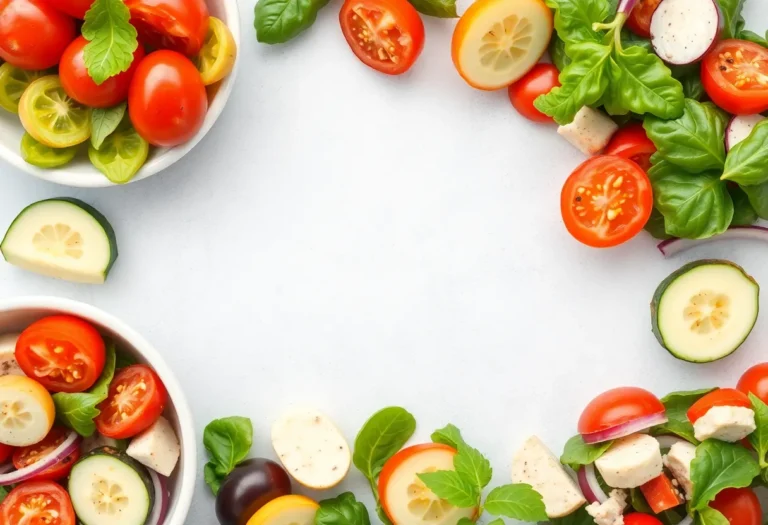 Fresh Flavorful Mediterranean Salads