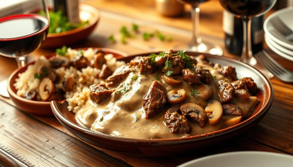 Beef Stroganoff Serving Suggestions