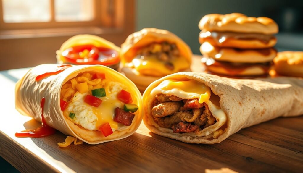 Breakfast Wraps and Quick Breakfast Sandwiches Breakfast Wraps and Quick Breakfast Sandwiches