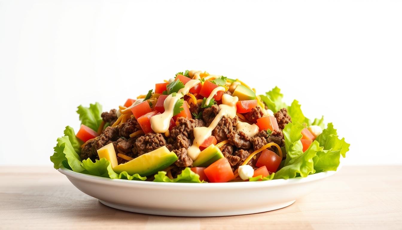 Keto Beef Taco Salad