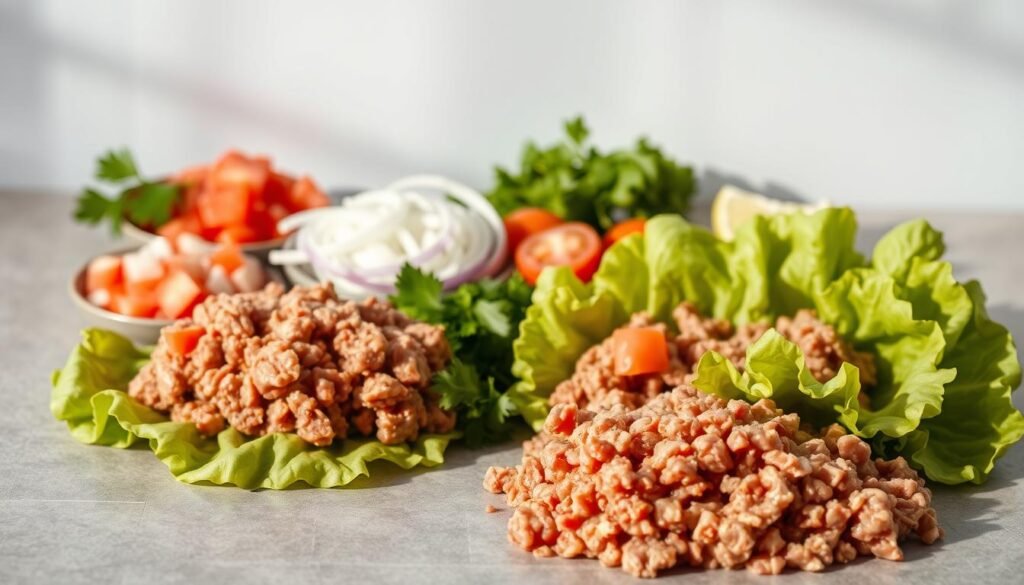 Lean Ground Beef Lettuce Wrap Ingredients