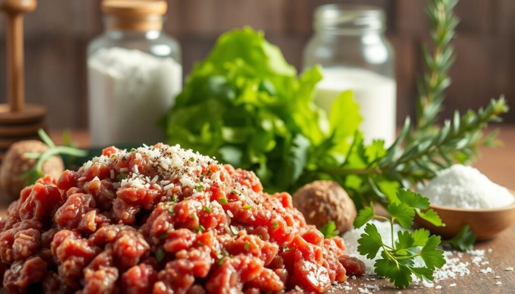 Low-Carb Meatball Ingredients Low-Carb Meatball Ingredients