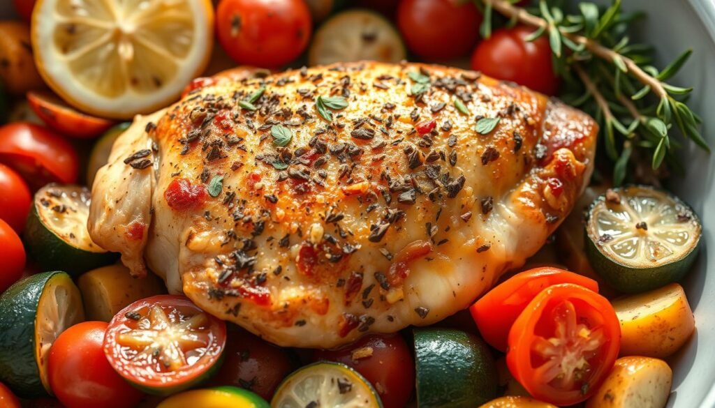 Mediterranean Healthy Baked Chicken