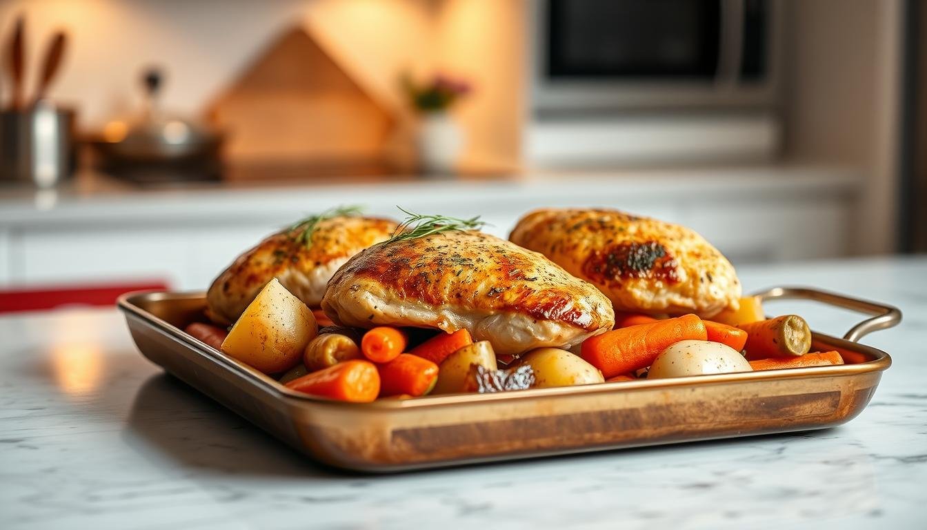 One-Pan Chicken Dinners with Chicken Breast