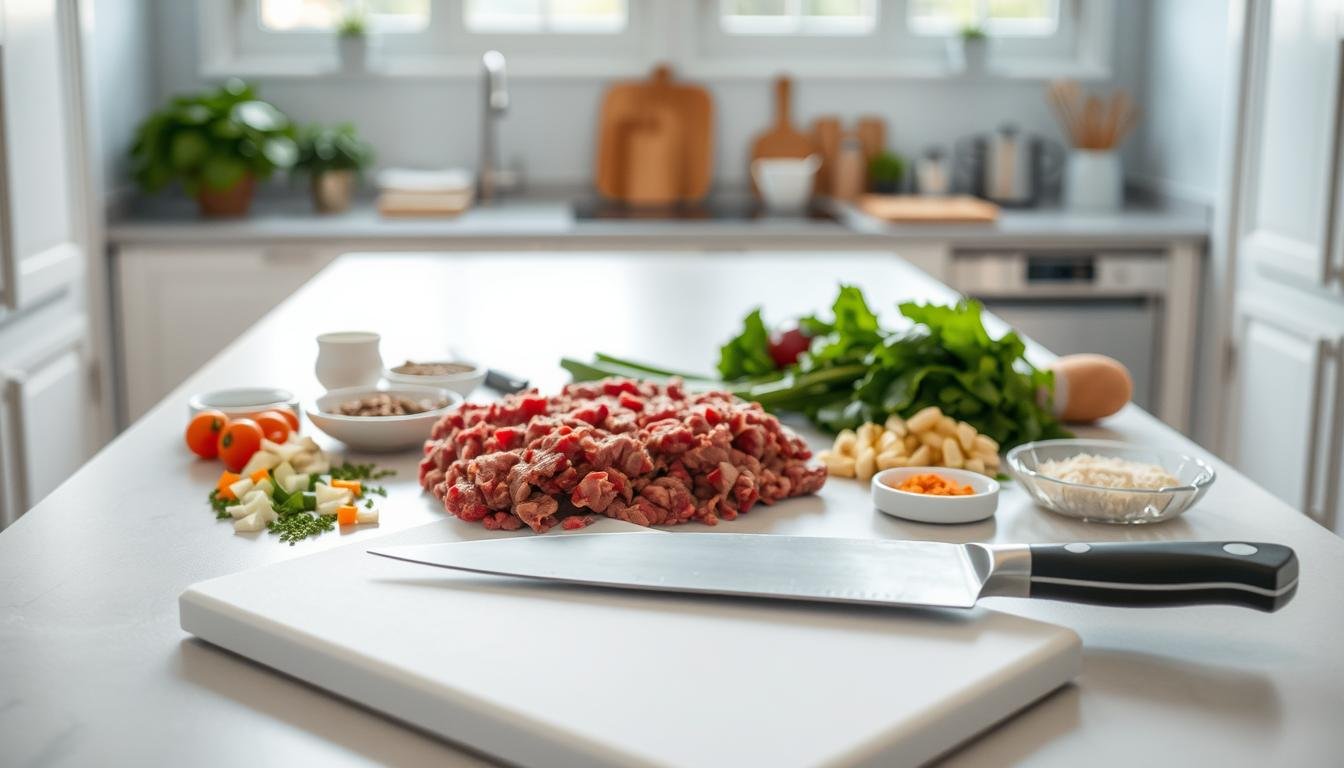 Whole Ground Beef and Veggie Meal Prep