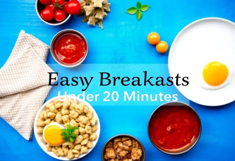 Easy Indian Breakfasts Under 20 Minutes
