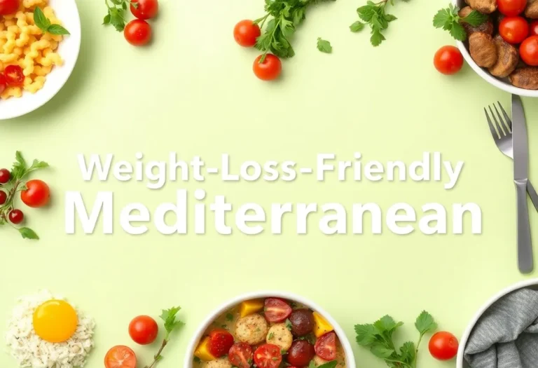 Weight-Loss Friendly Mediterranean Recipes That Actually Taste Good