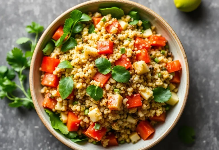 Quinoa Mexican Salad with Lime Vinaigrette: The Salad That Actually Fills You Up