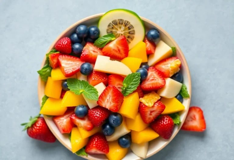 Colorul Fruit Salads