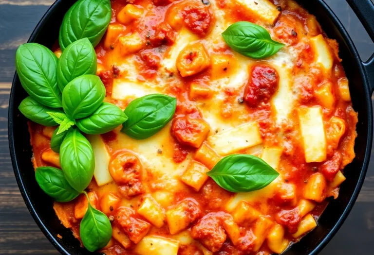 One-Pan Vegetarian Lasagna Skillet: The Lazy Genius Dinner You Need