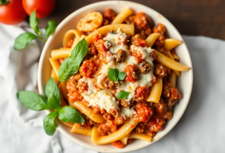 Homestyle Baked Ziti with Ground Beef: The Comfort Food You Deserve