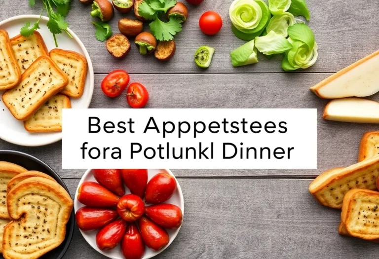 The Best Appetizers for a Potluck Dinner (That Won’t Get You Side-Eyed)
