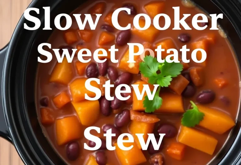 You’ll Want to Marry This Slow Cooker Sweet Potato Black Bean Stew