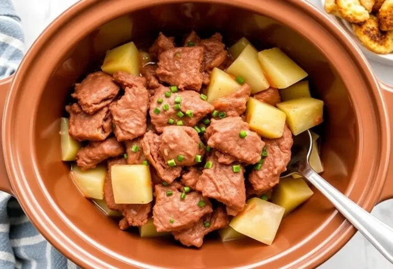 Crokpot Ground Beef