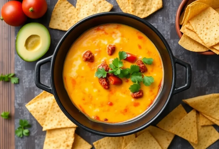 Spicy Queso Fundido with Chorizo: The Ultimate Crowd-Pleaser