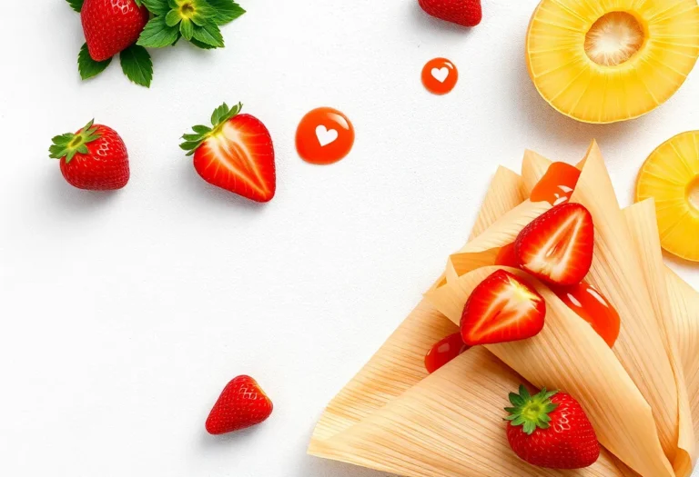 Strawberry and Pineapple Dessert Tamales: Sweet, Tropical, and Absolutely Unreal
