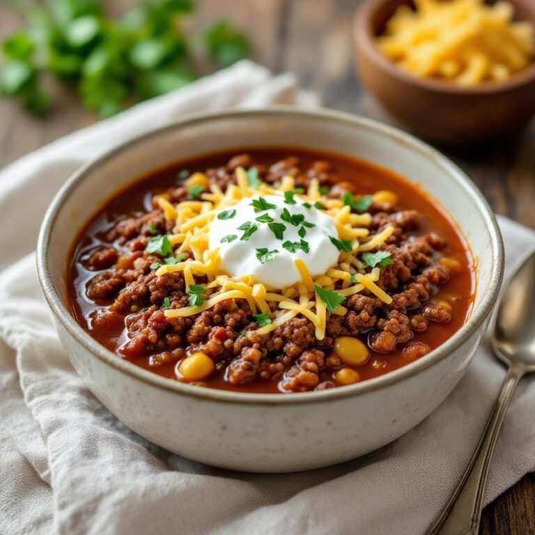 Slow Cooker Ground Beef Chili: The Lazy Genius’s Ultimate Comfort Food