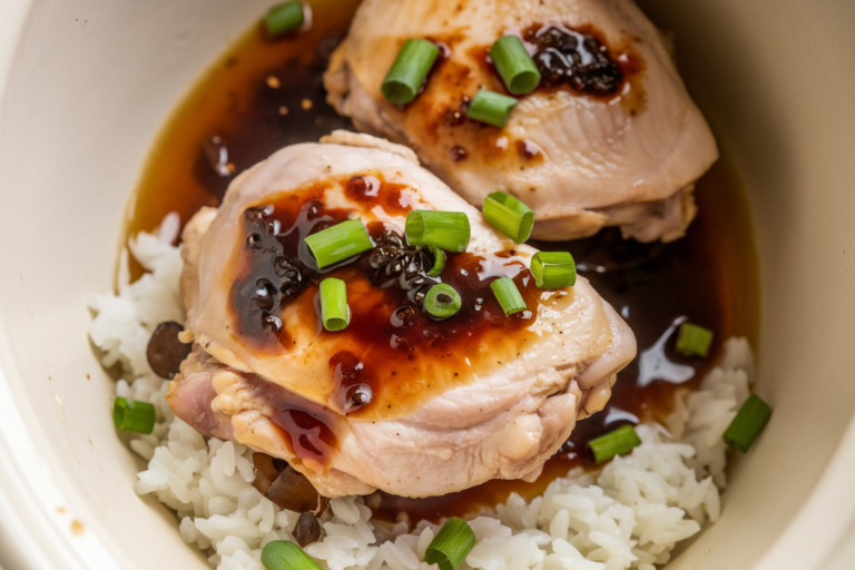 Slow Cooker Chicken Thighs That Taste Like a Five-Star Secret (With Zero Effort)