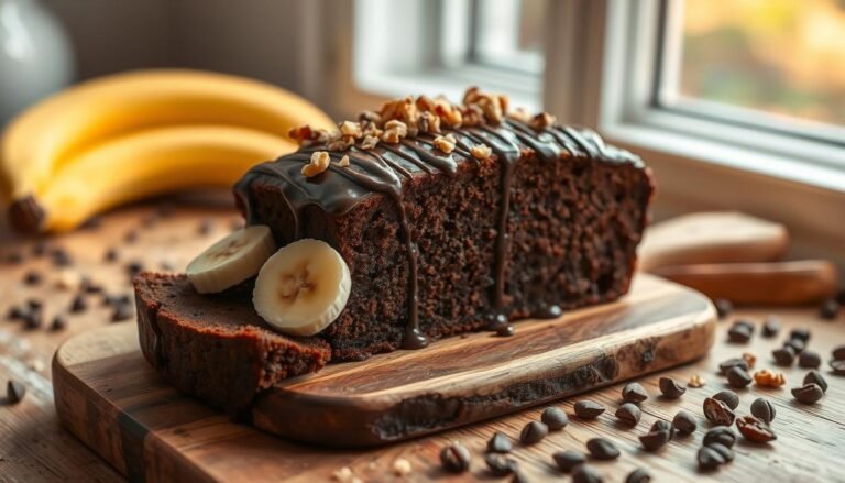 Healthy Chocolate Banana Bread