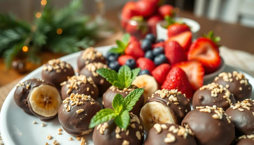 Healthy Frozen Banana Bites for parties Healthy Frozen Banana Bites for parties