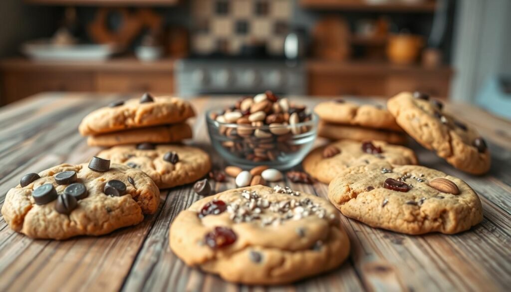 Healthy Peanut Butter Cookies with Creative Additions