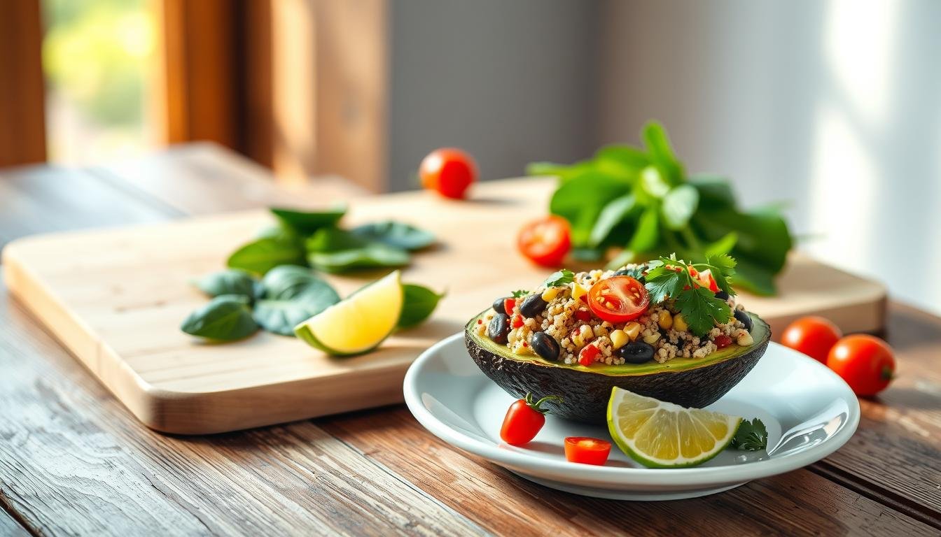 Healthy Stuffed Avocado