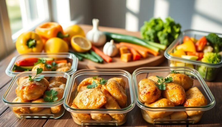 Lemon Garlic Chicken Meal Prep